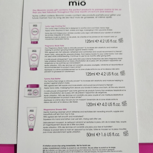 mama mio Bloomin Lovely Perfect Pamper Pack Gift Pregnant Mom New In Box Baby - Picture 2 of 4
